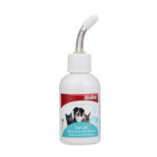 قطره پاک کننده گوش حیوانات خانگی بایولاین مدل Ear care حجم 50 میلی لیتر