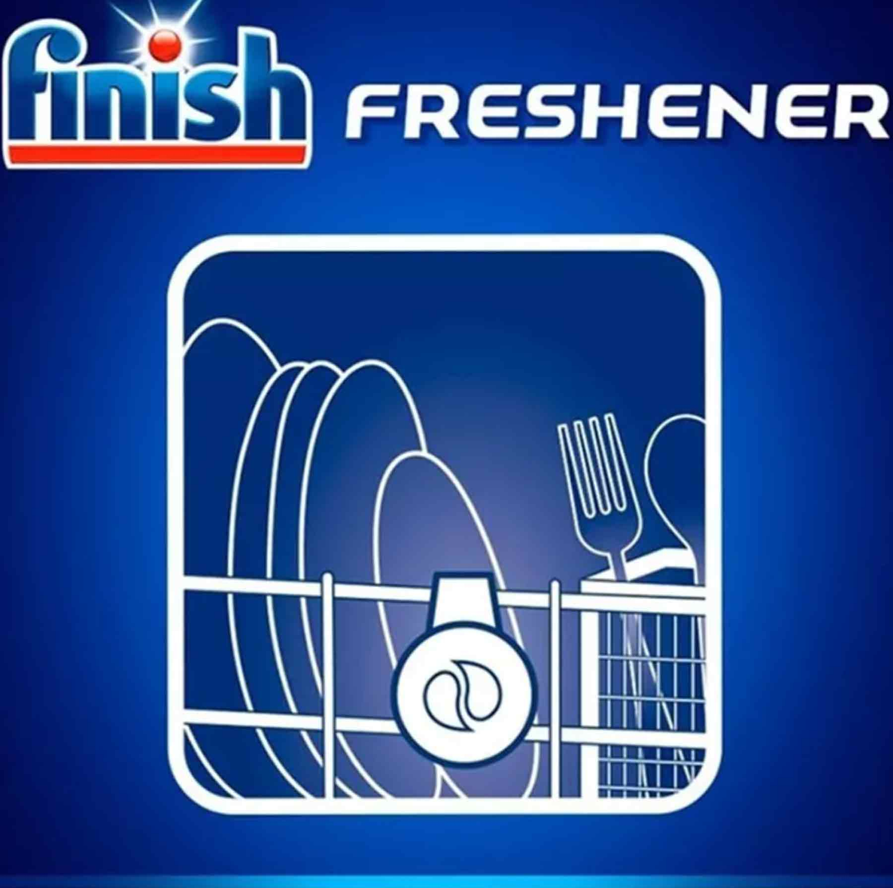 بوگیر ماشین ظرفشویی فینیش مدل Freshener Lemon وزن 100 گرم