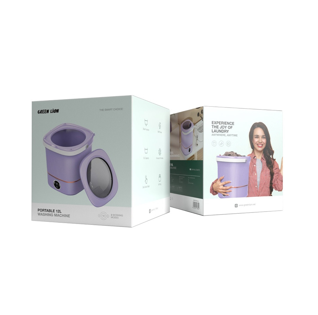مینی واش گرین لاین مدل Portable 12L Washing Machin