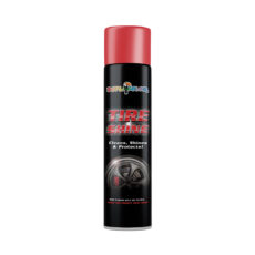 اسپری واکس لاستیک خودرو دوپلی کالر مدل shine حجم 300 میلی لیتر مجموعه 3 عددی