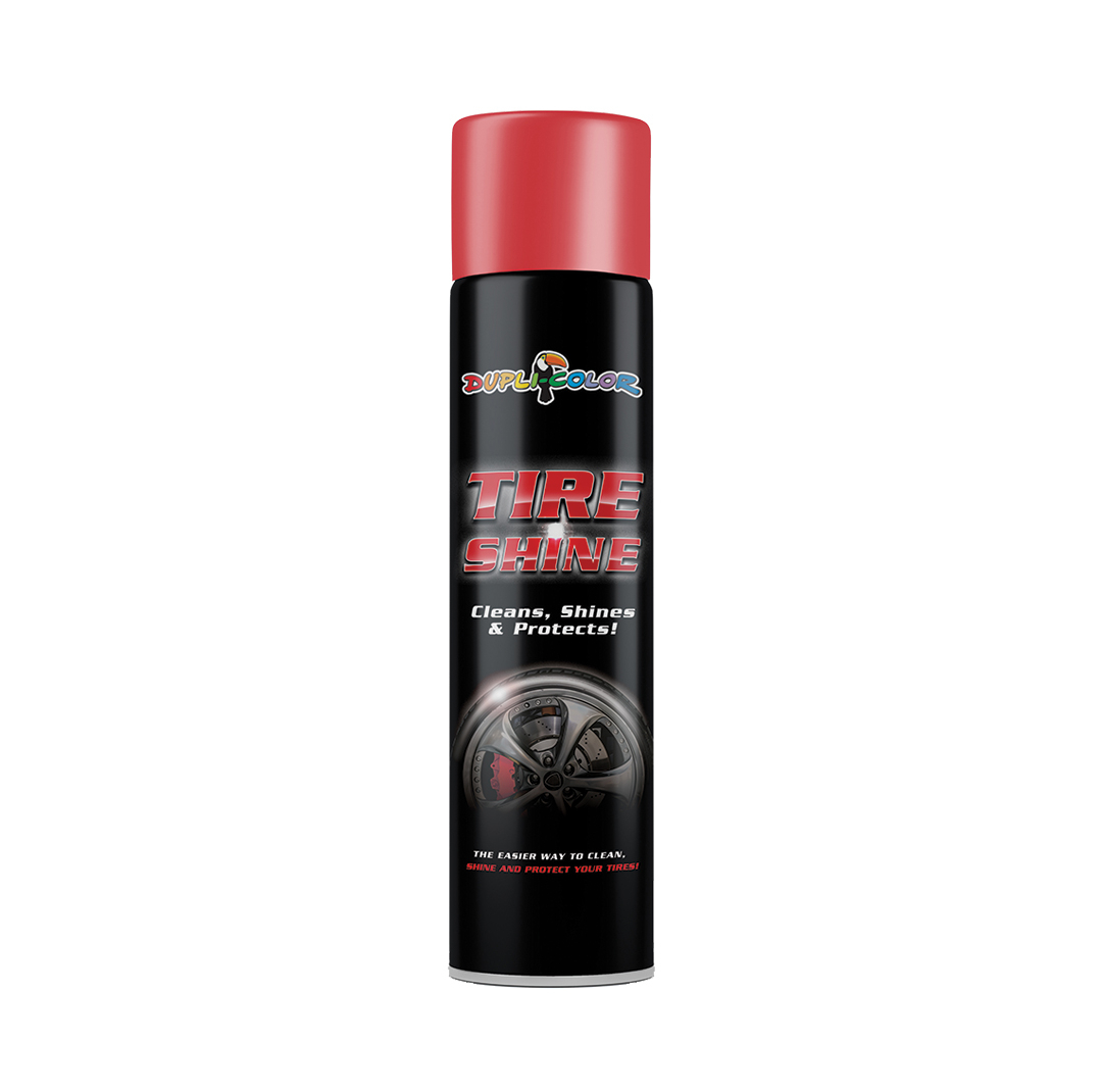 اسپری واکس لاستیک خودرو دوپلی کالر مدل shine حجم 300 میلی لیتر مجموعه 3 عددی