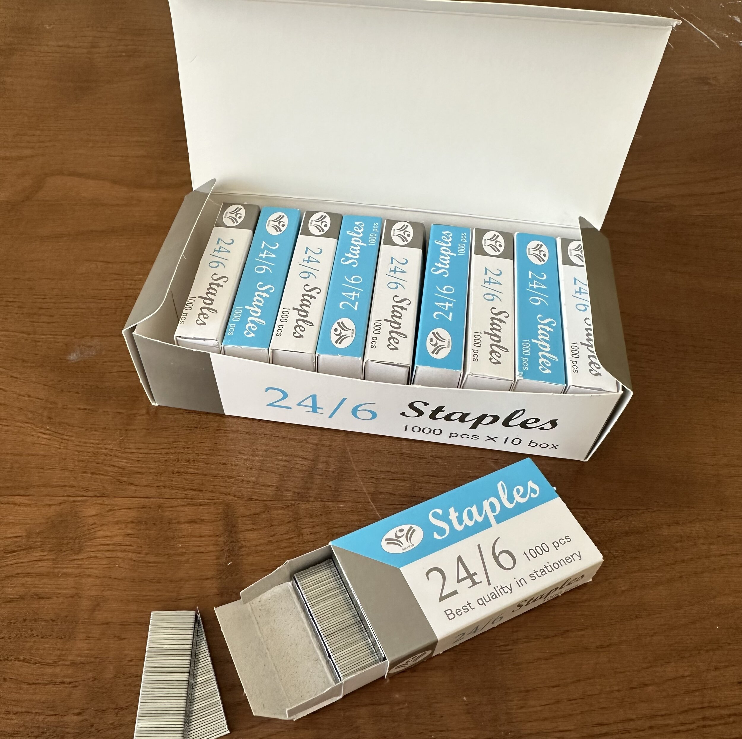 سوزن منگنه استپلس مدل SH سایز 24/6 بسته 20000 عددی