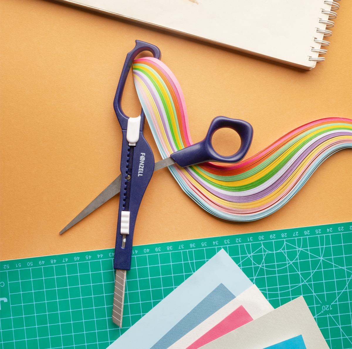 قیچی کاغذ فونزل مدل CREATIVE