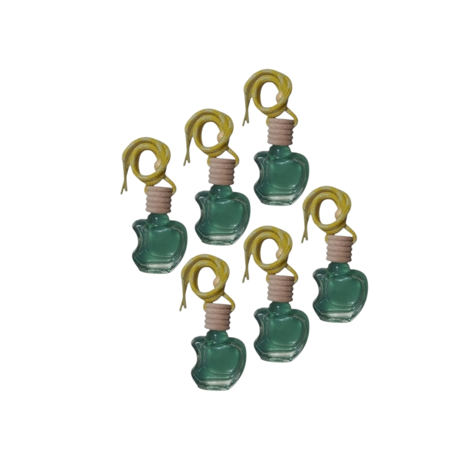 بوگیر خودرو مدل A__FU403  حجم 10 میلی لیتر مجموعه 6 عددی