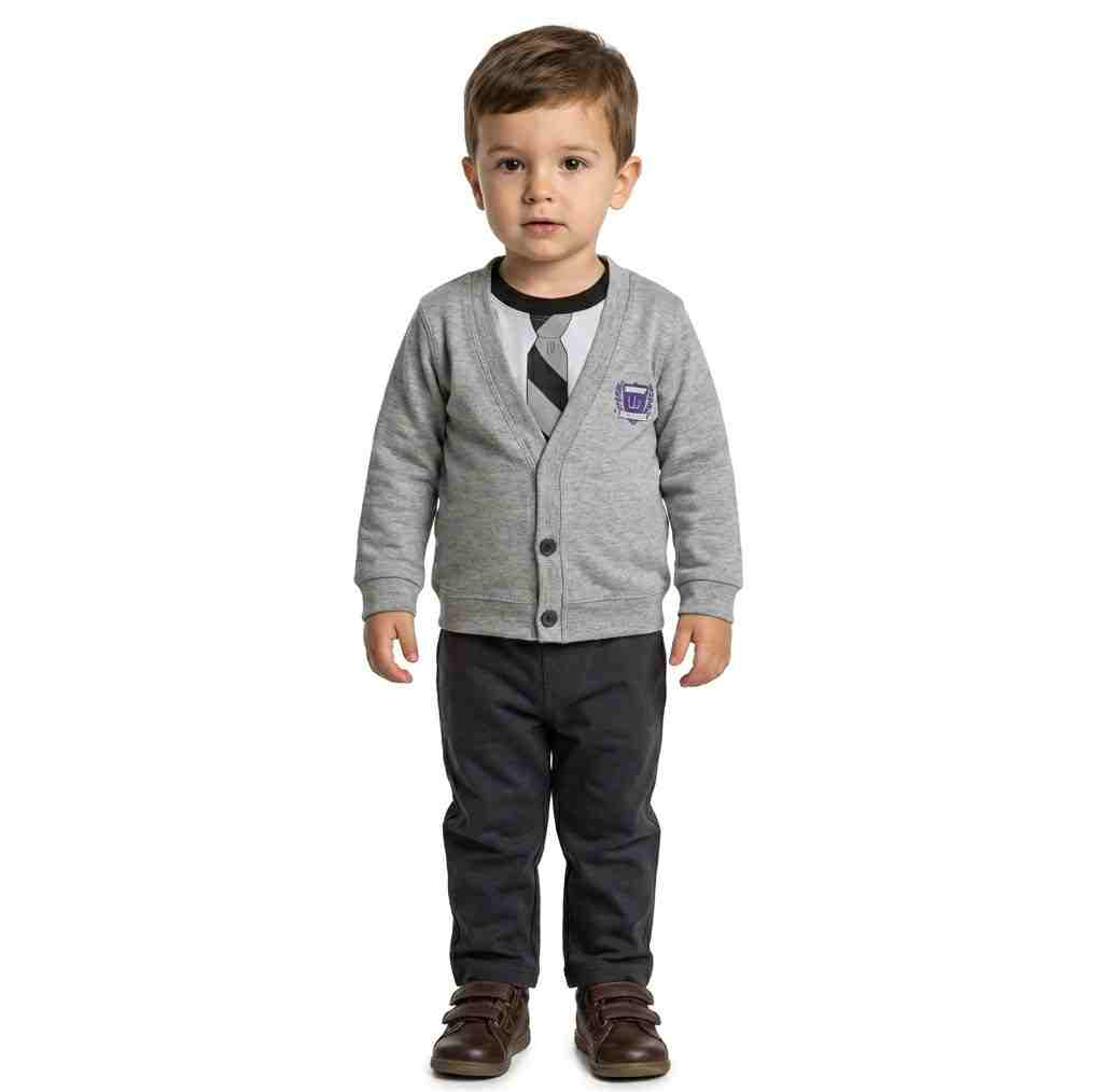 ست 3 تکه لباس راحتی نوزادی آدمک کد 260009