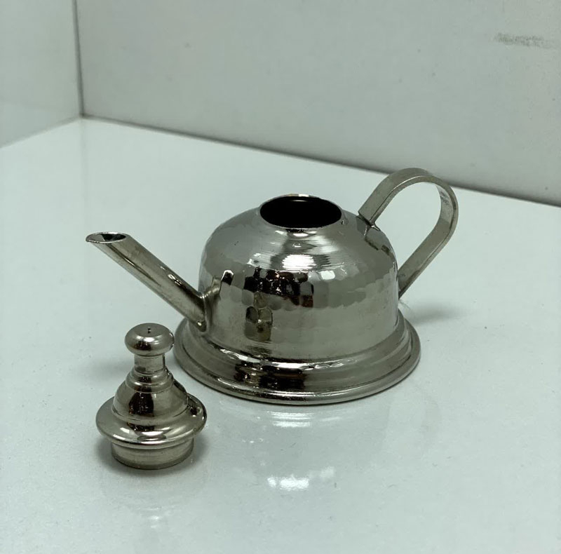 زعفران دم کن مسی مدل کروم کد ZH415.4