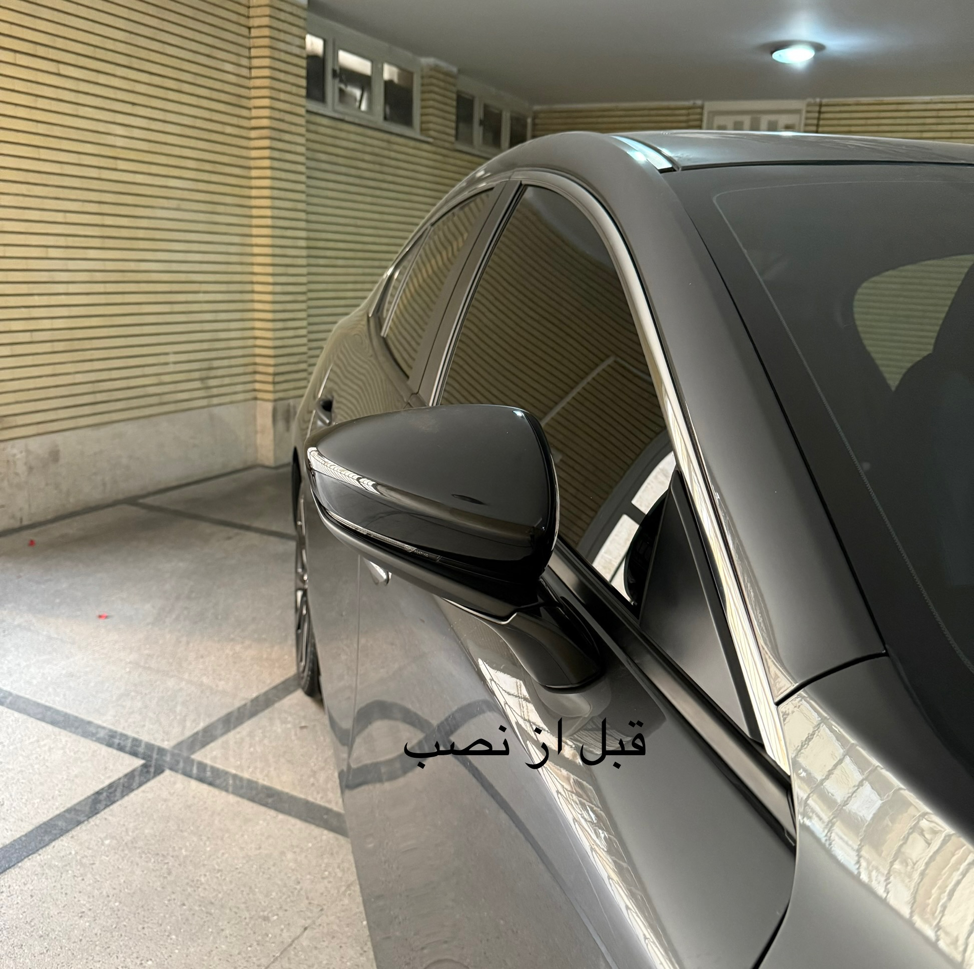 قاب آینه جانبی خودرو مدل shark2425 مناسب برای مزدا 3 بسته 2 عددی