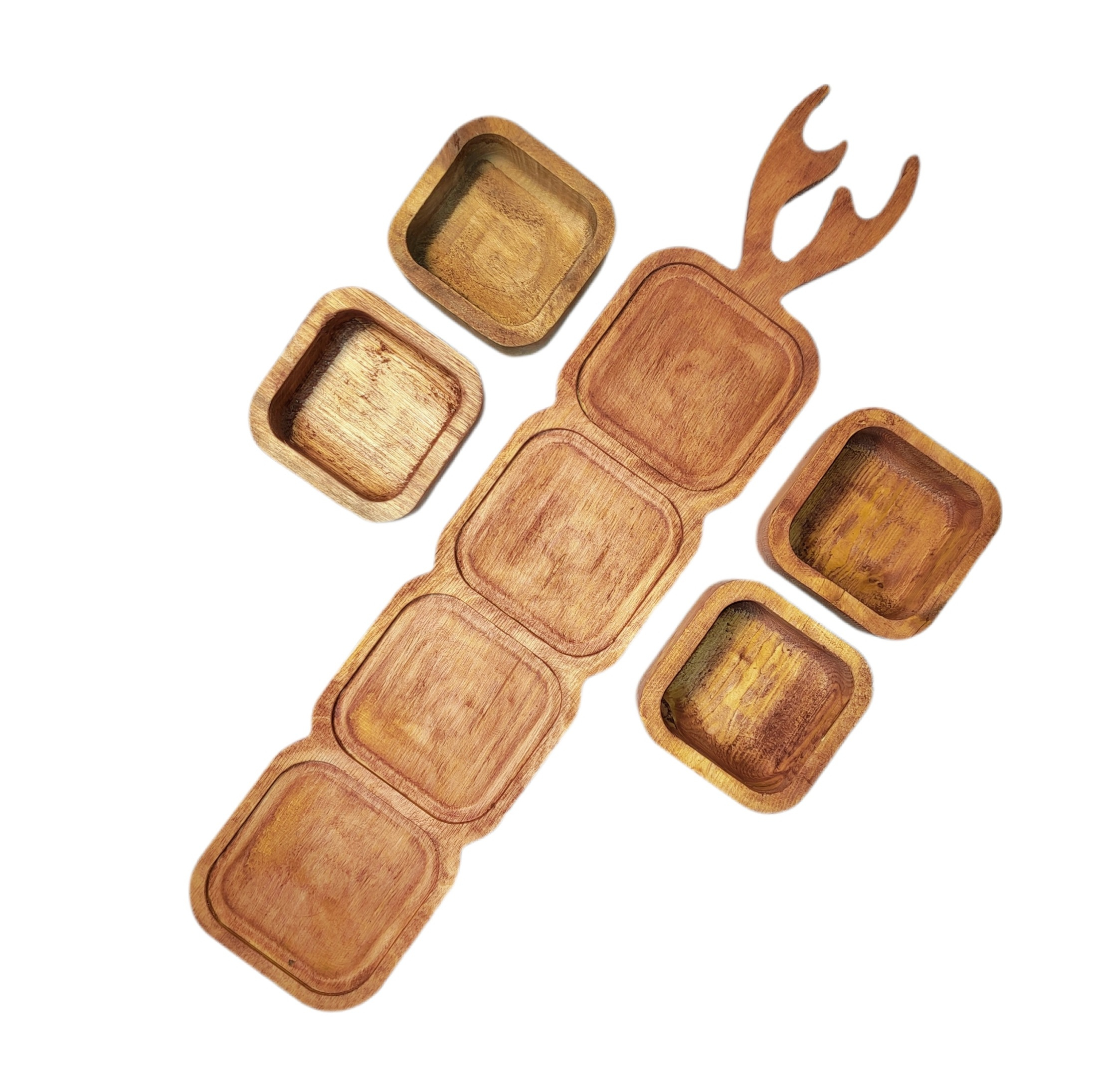 اردور خوری چوبی مدل گوزن پیاله دار