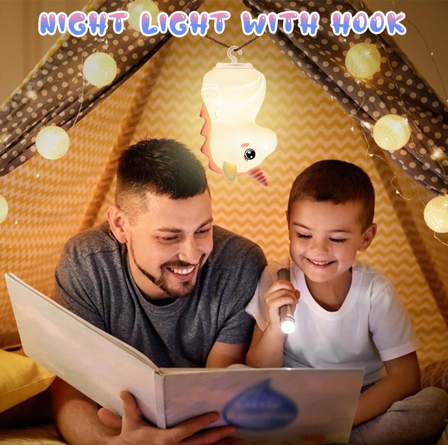 چراغ خواب کودک مدل یونیکورن