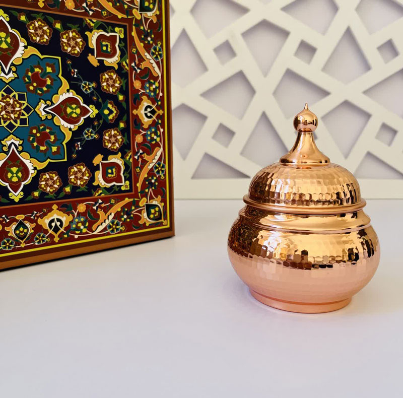 قندان مسی کد HS76