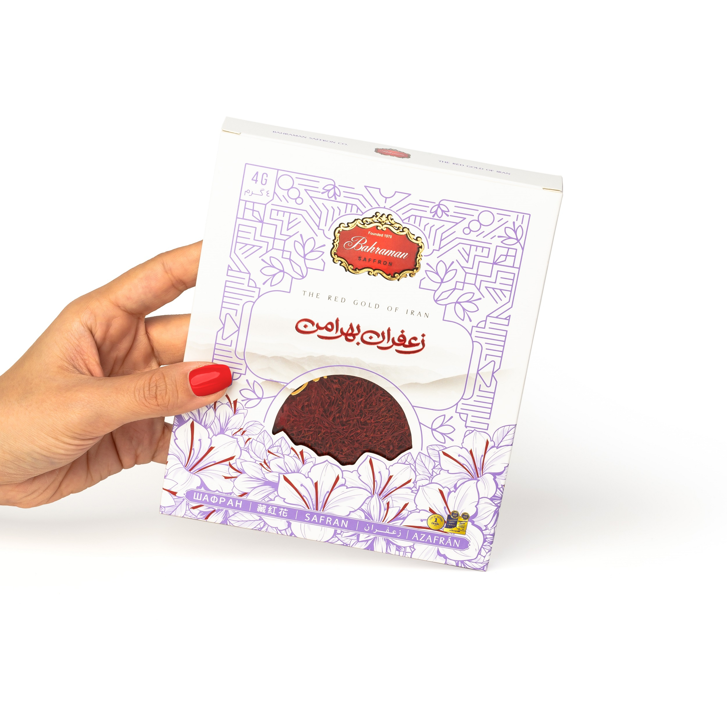 زعفران سرگل بهرامن - 4 گرم