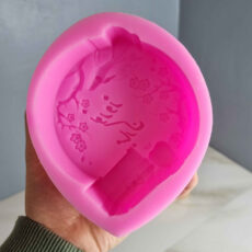 قالب شمع مدل استند سکه هفت سین طرح نوروز مبارک کد C 10CM