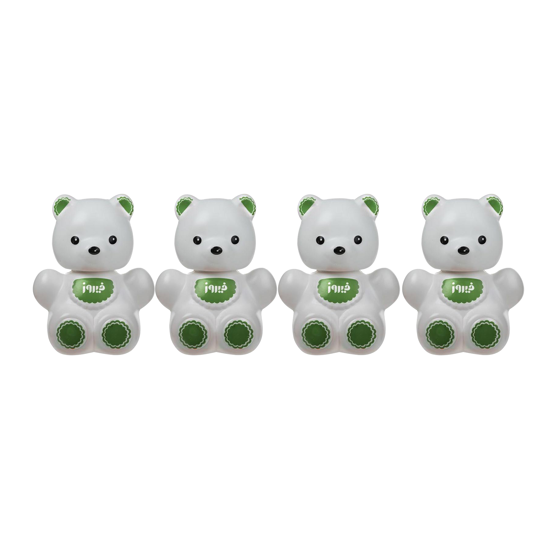 شامپو بچه فیروز مدل Bear حجم 300 میلی لیتر مجموعه 4 عددی