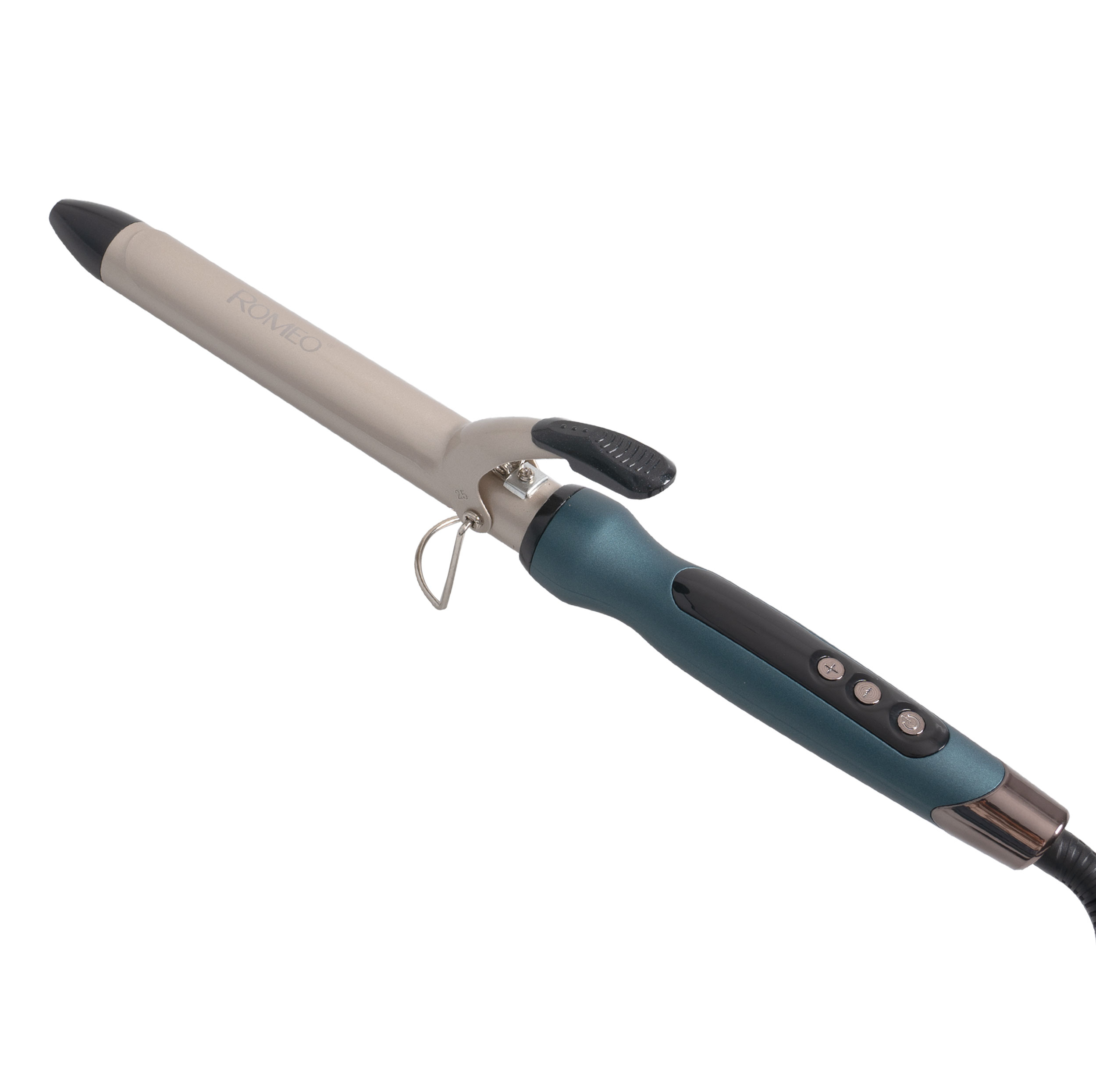 اتو مو حرفه ای رومئو مدل RM-5550 به همراه برس حرارتی و فر کننده مو مجموعه سه عددی