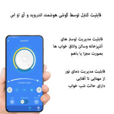 لوستر ام کی ای لایتینگ مدل مدرن کد Ringo-oval
