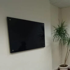 وایت‌برد شیشه‌ای عکسنگ مدل AXANG -15091 سایز 150x91 سانتی‌متر