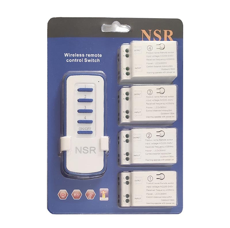 ریموت NSR مدل 4 کانال مجزا