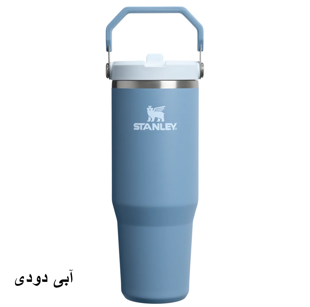 تراول ماگ استنلی مدل Iceflow Flip Straw Tumbler گنجایش 0.89 لیتر