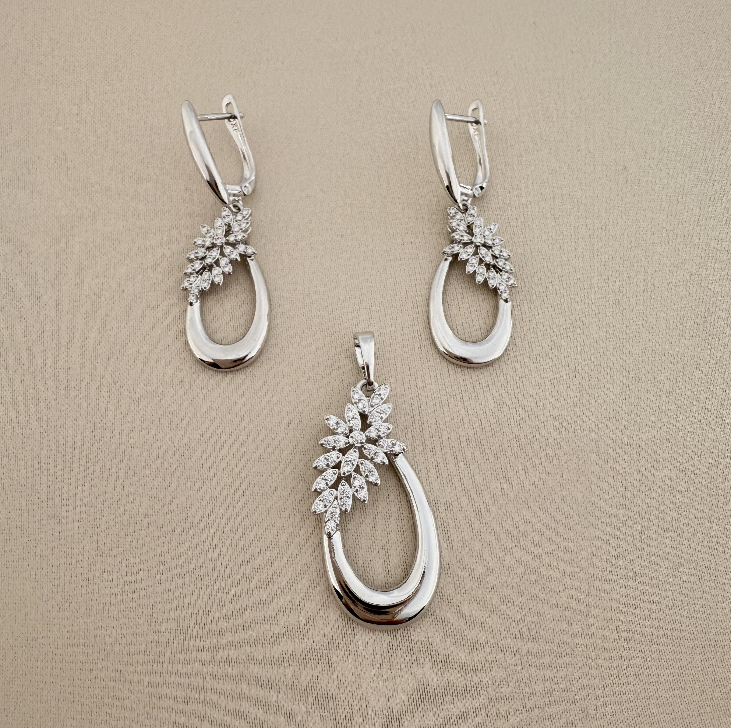 نیم‌ست زنانه ژوپینگ طرح برگ مدل X001153107