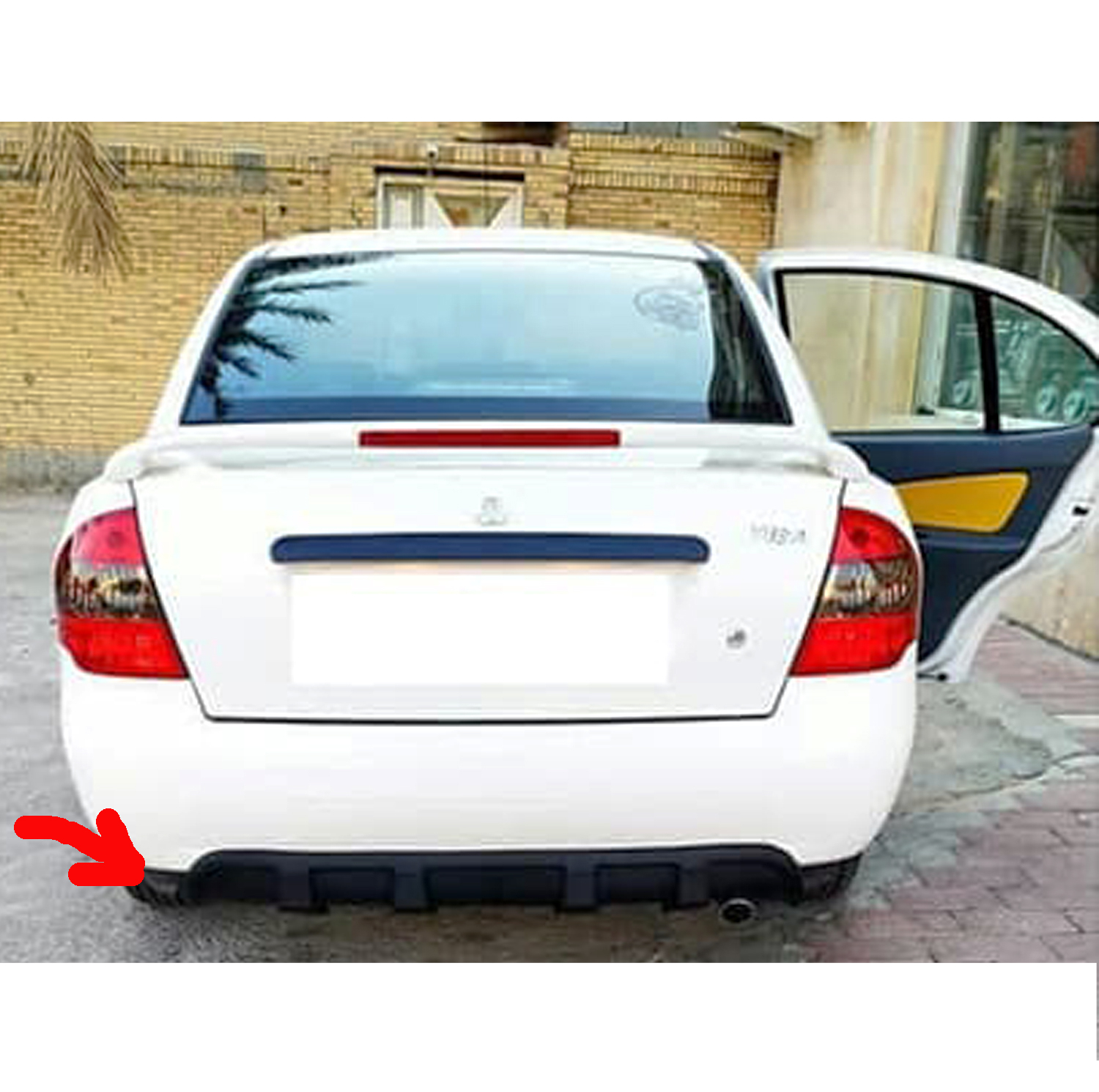 دیفیوزر عقب خودرو مدل DIF-TIB مناسب برای تیبا