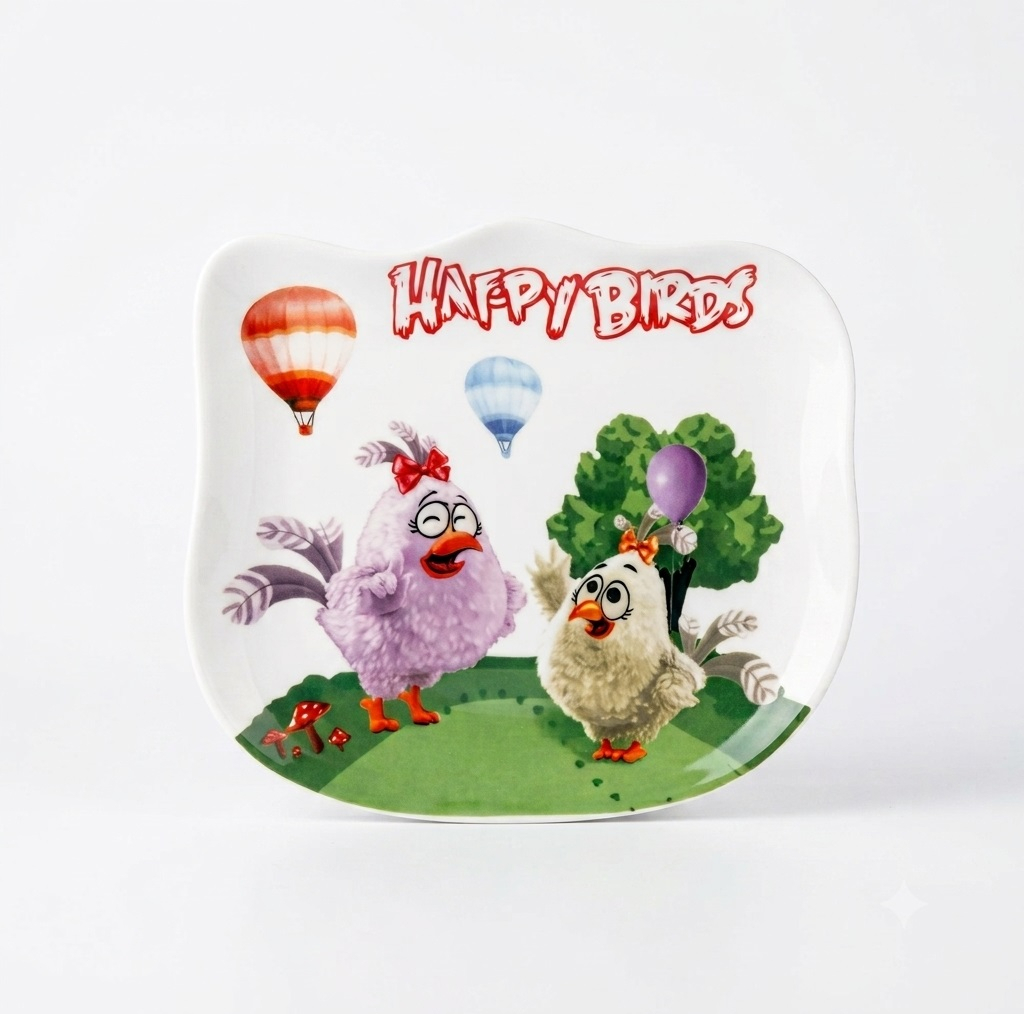 ست ظروف غذا کودک 4 تکه مدل Happy-Bird