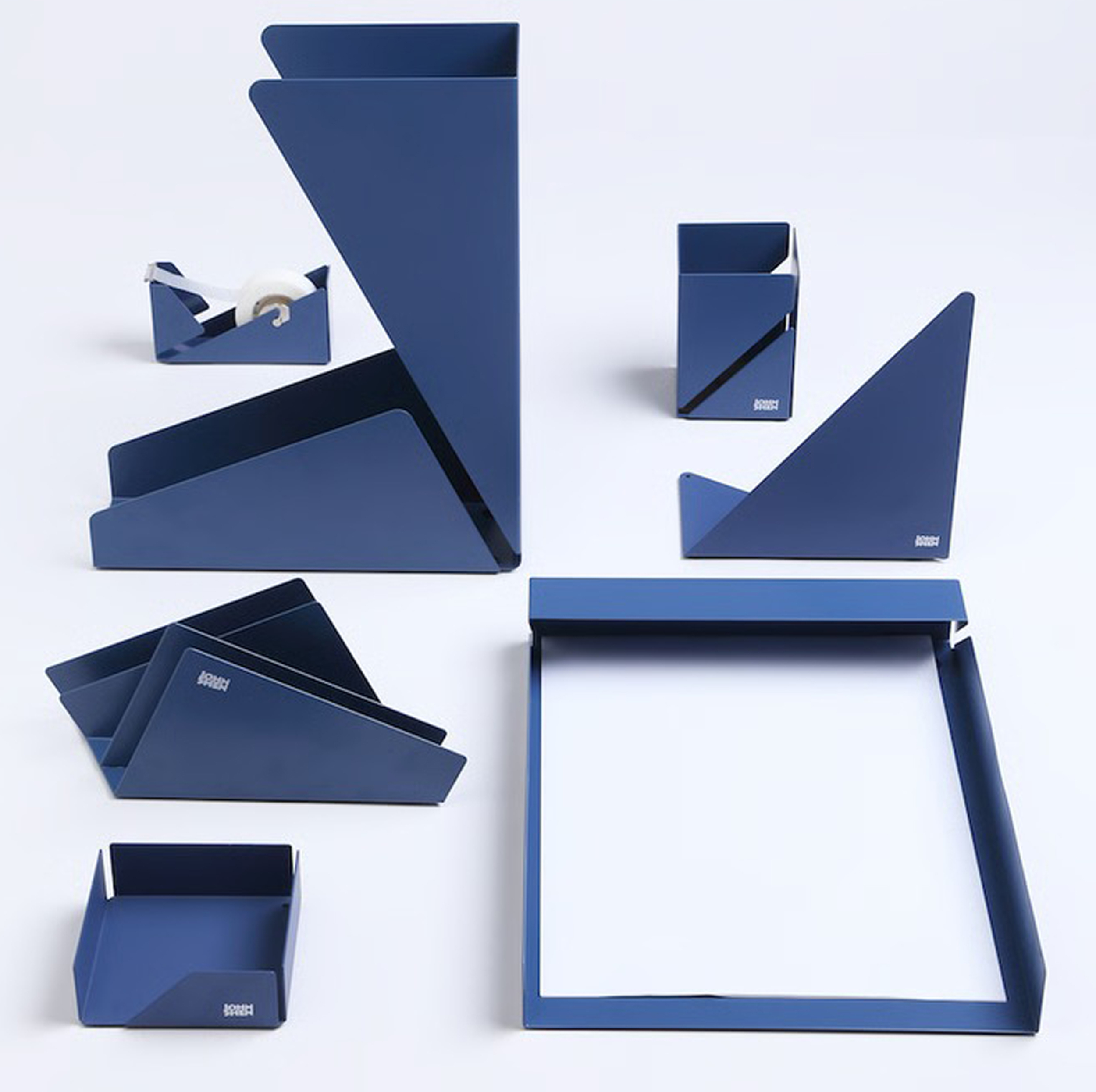 ست ۸ تکه لوازم اداری رومیزی مدل OFFICE-ORIGAMI