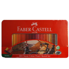 مداد رنگی 100 رنگ فابر کاستل مدل classic