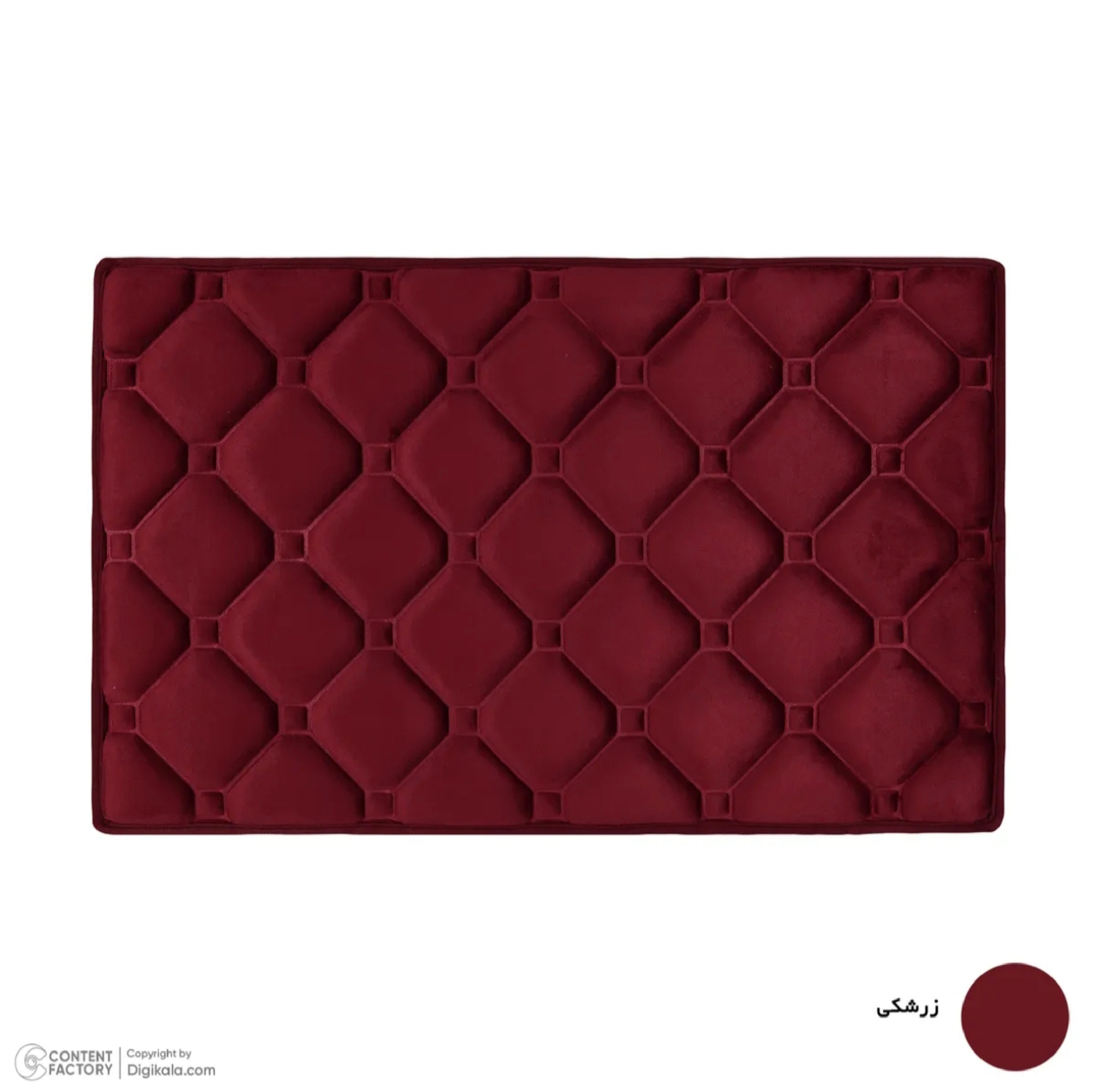پادری مدل مخمل   سایز 70x50 سانتی‌متر مناسب برای فضای داخلی