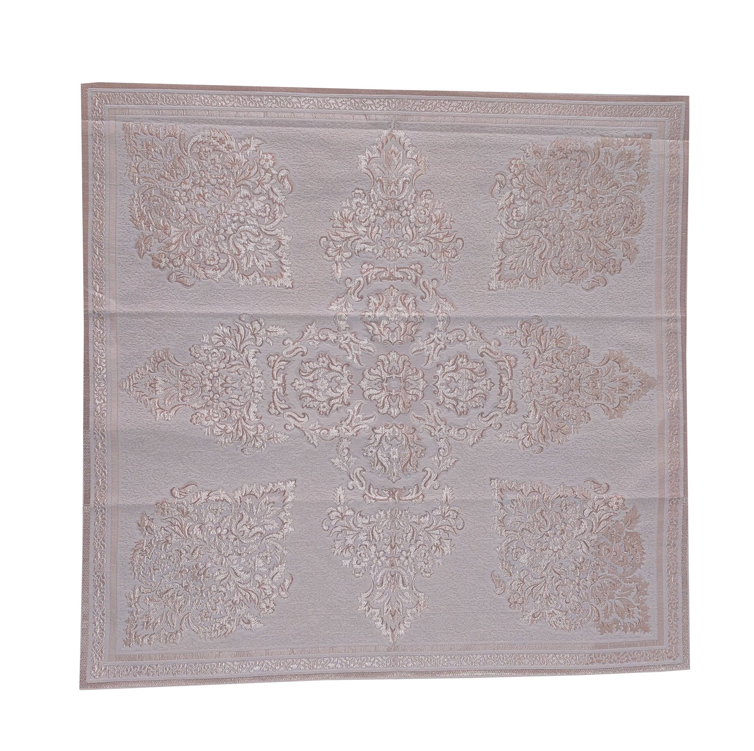 رومیزی مدل صحرا 2 کد 9090 سایز 90x90 سانتی‌متر