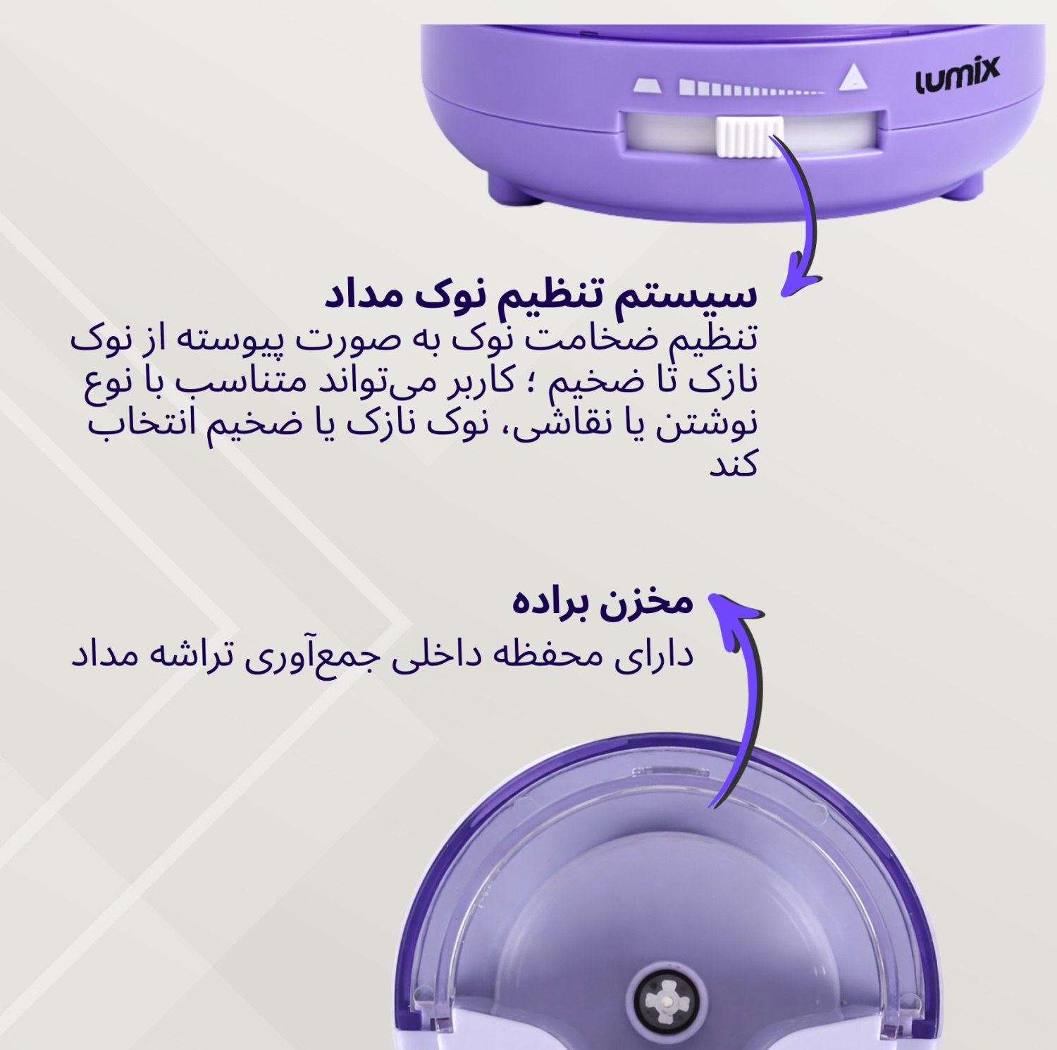 تراش برقی لومیکس مدل Monster002