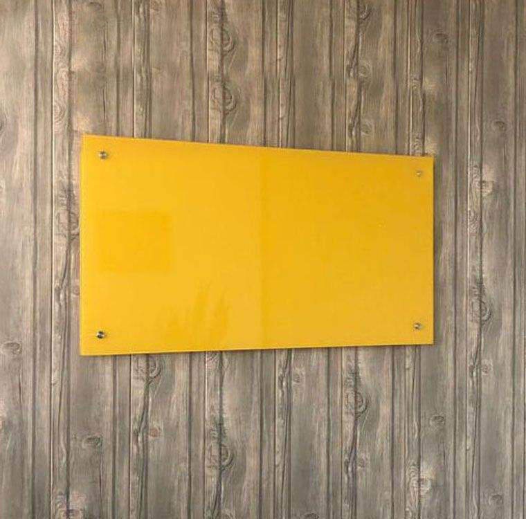 تخته وایت برد شیشه ای عکسنگ مدل CG12081 سایز 120x81 سانتی متر
