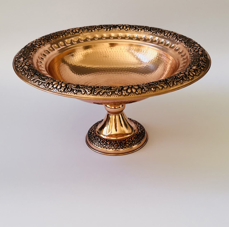 میوه خوری مسی مدل رزگلد کد ZH345.9