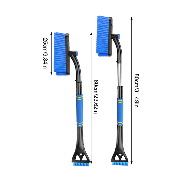 برس برف روب با تیغه یخ خردکن شیشه خودرو مدل ‎QPTA8C1GRIGD52M46I7