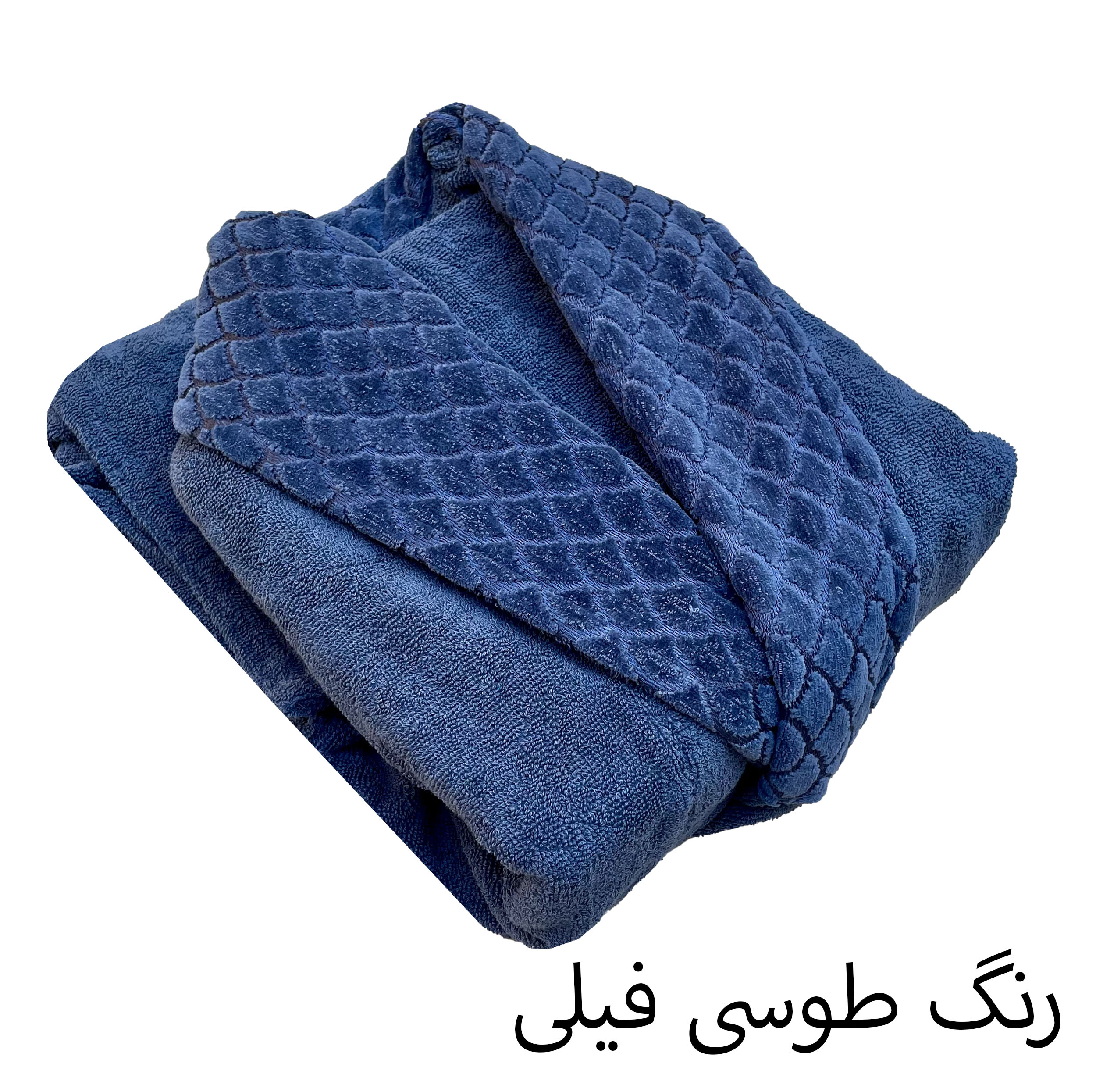 حوله پالتویی هنرمند مدل آجری سایز ۱۲۵