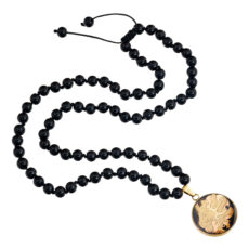 گردنبند زنانه دانژه طرح نماد مرداد کد ZGBG04G6005
