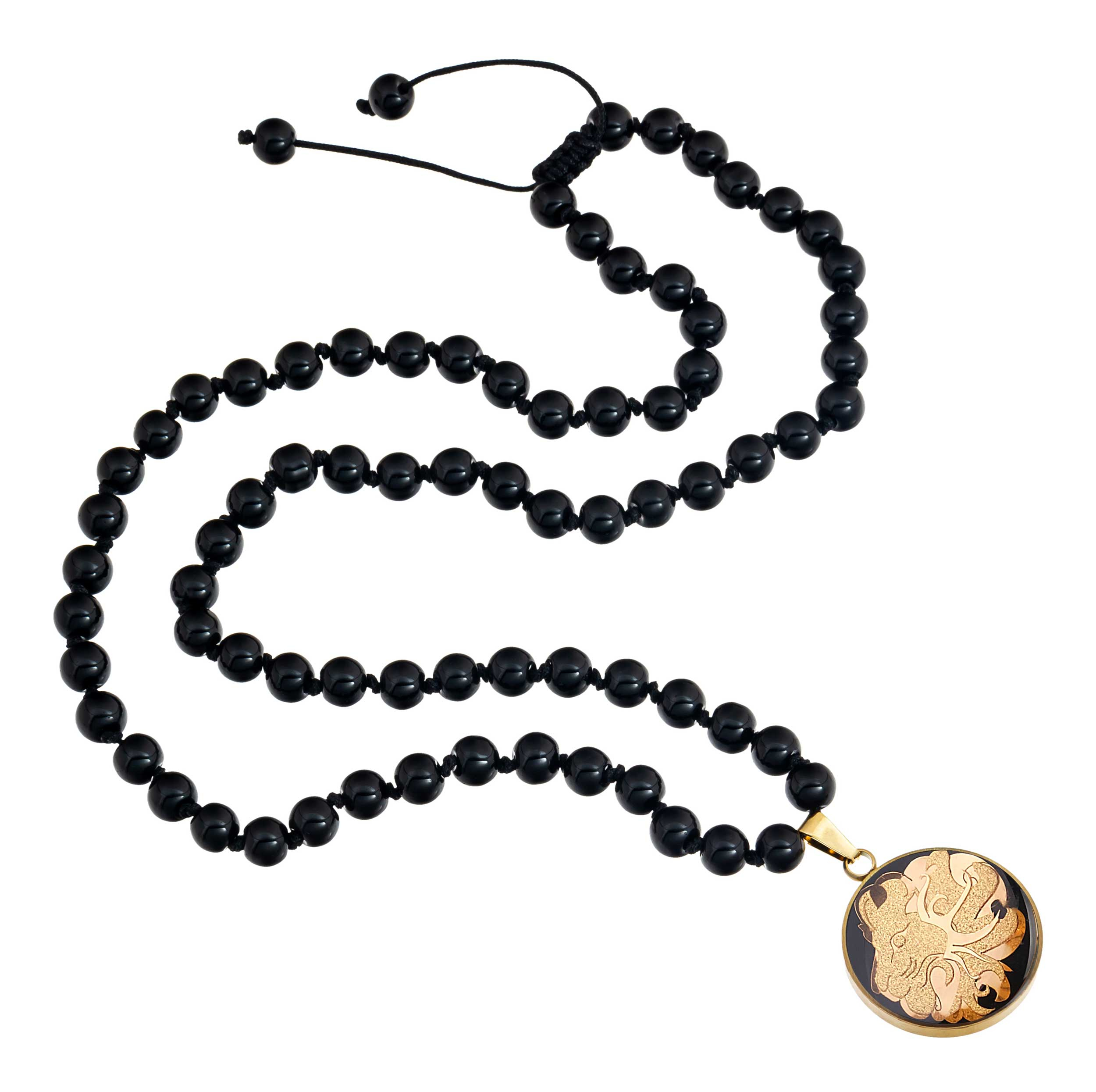 گردنبند زنانه دانژه طرح نماد مرداد کد ZGBG04G6005