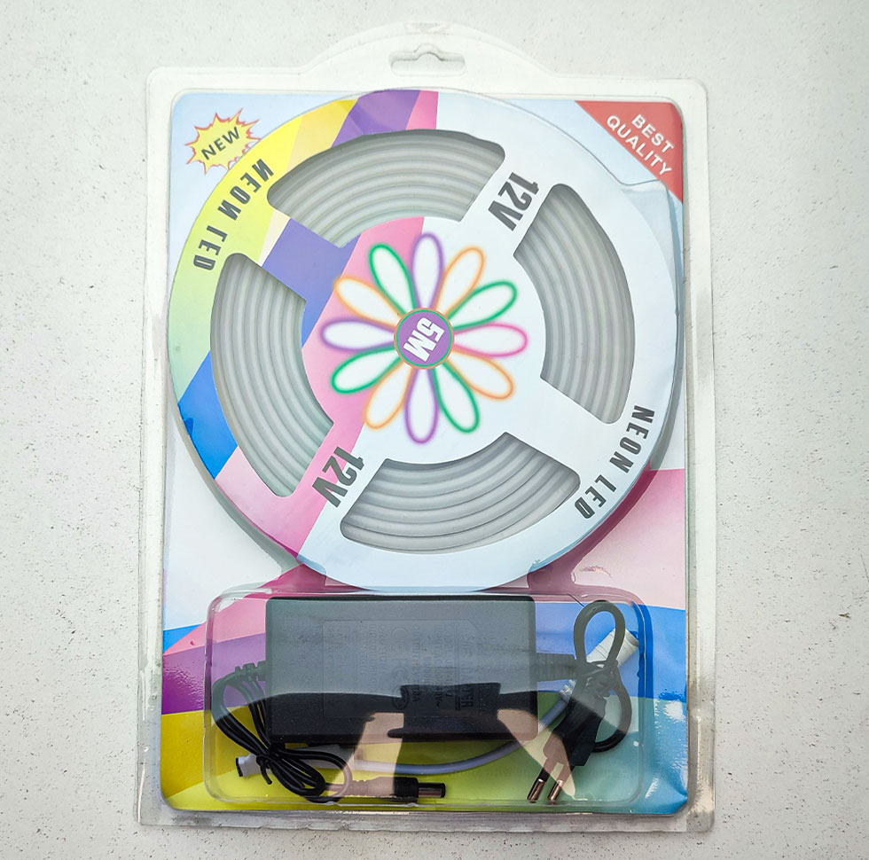 ریسه ال ای دی مدل فلکسی 12v 3528-RGB طول 5 متر