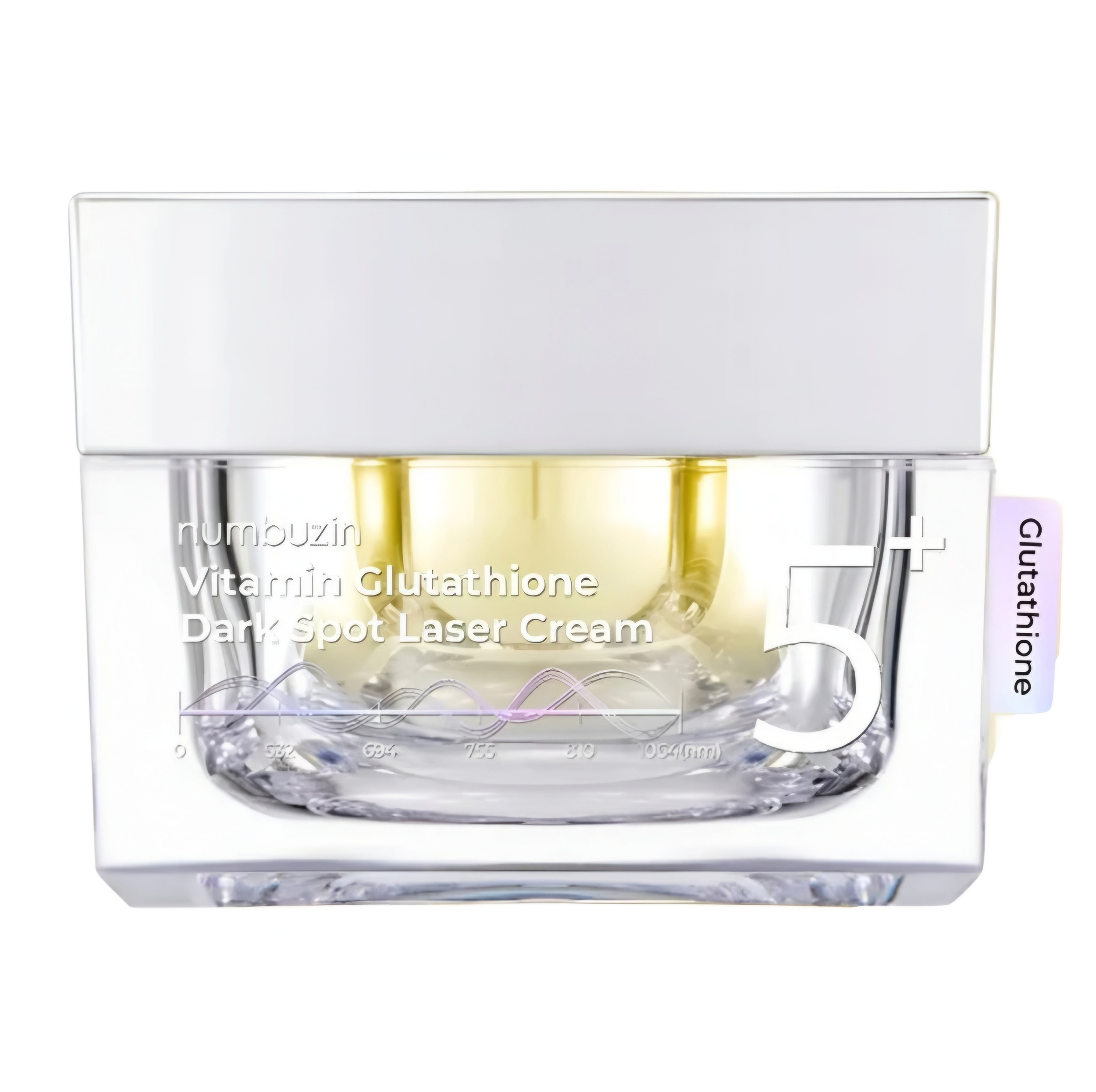 کرم روشن کننده و ضد لک نامبوزین مدل +5 Glutathione مناسب برای انواع پوست حجم ۵۰ میلی لیتر