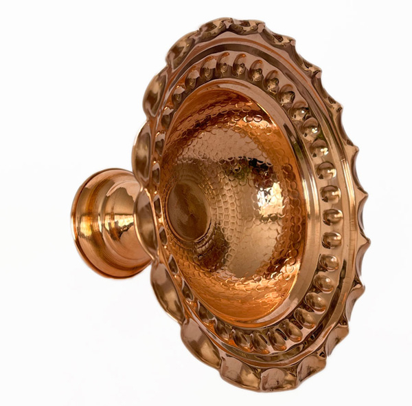 آجیل خوری مسی مدل ارکیده کد ZH345.3