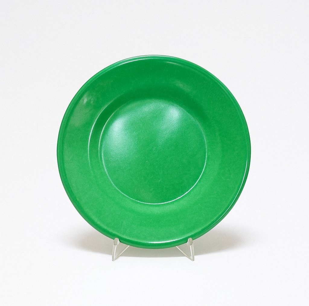 بشقاب میوه خوری مینای یزد مدل ماندگار کد P06 مجموعه 6 عددی