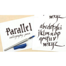 قلم خوشنویسی پایلوت مدل parallel کد P6321 به همراه جوهر یدک مجموعه 5 عددی
