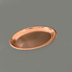 سینی مسی مدل بیضی کد ZH377.1