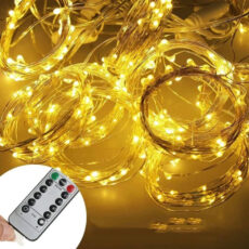 ریسه ال ای دی طرح مفتولی 10 آویز طول 1 متر مجموعه 2 عددی
