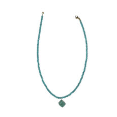 گردنبند مدل سنگ فیروزه کد SN-344