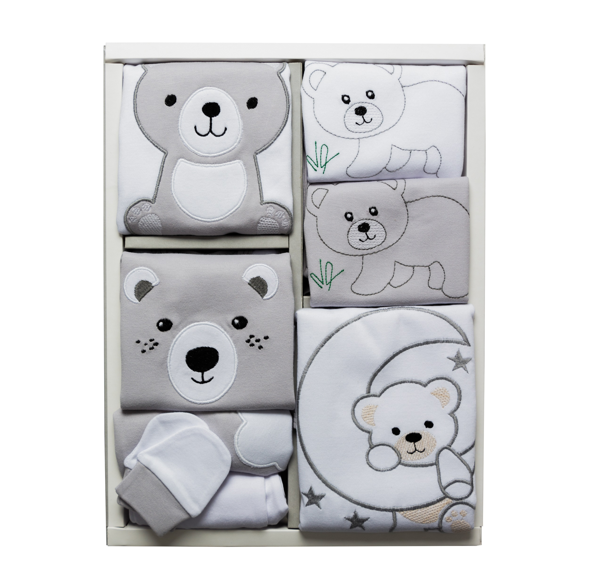ست 19 تکه لباس نوزادی آمورا مدل Teddy Bear