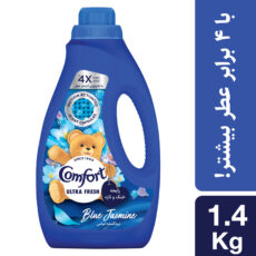 نرم کننده حوله و لباس کامفورت مدل اولترا فرش با رایحه یاس آبی وزن 1.4 کیلوگرم