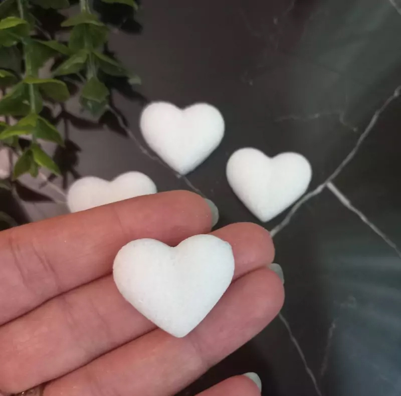 گیفت طرح قند مدل قلبی مجموعه 50 عددی