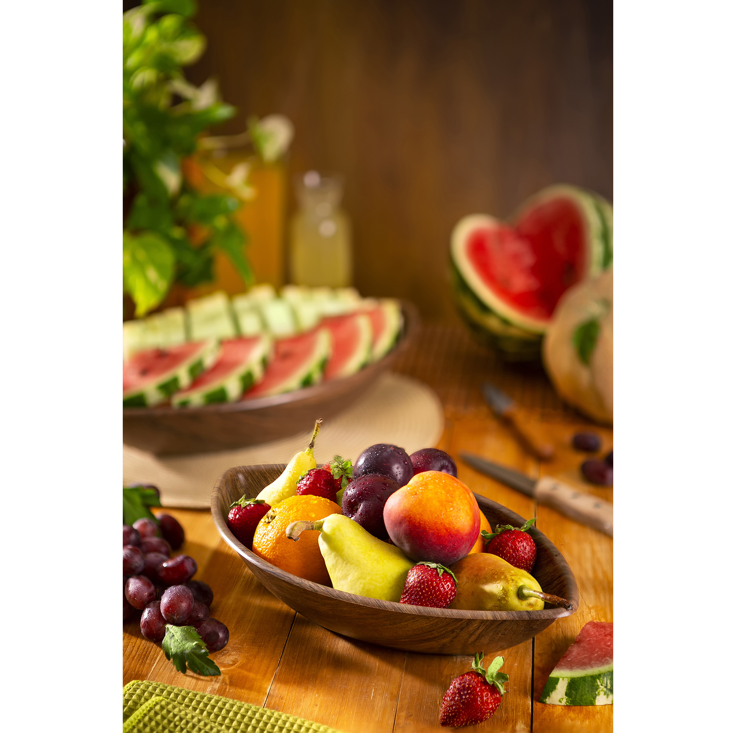 کشکول فرش کیپس طرح چوب مدل 01 مجموعه 2 عددی