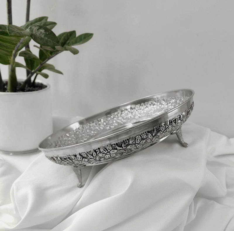 شیرینی خوری مسی مدل اطلس کد ZH434.2
