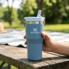 تراول ماگ استنلی مدل IceFlow Flip Straw Tumbler 2.0 گنجایش 0.59 لیتر